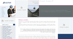Desktop Screenshot of isoter.pl